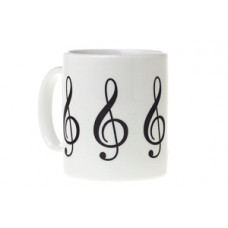 Mug Treble Clef - Black or White